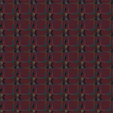 Süslü, soyut, dikişsiz desen, vektör illüstrasyonu