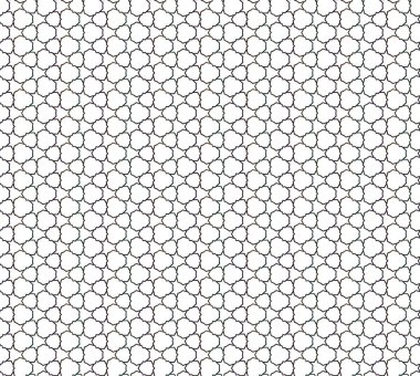 Geometrik soyut dikişsiz desen, vektör illüstrasyonu