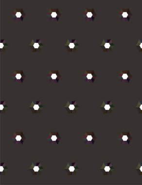 Geometrik soyut dikişsiz desen, vektör illüstrasyonu