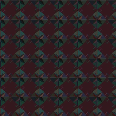 Geometrik soyut dikişsiz desen, vektör illüstrasyonu
