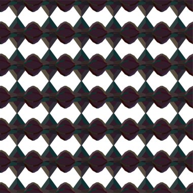 Süslü, soyut, dikişsiz desen, vektör illüstrasyonu