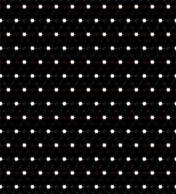 Geometrik soyut dikişsiz desen, vektör illüstrasyonu