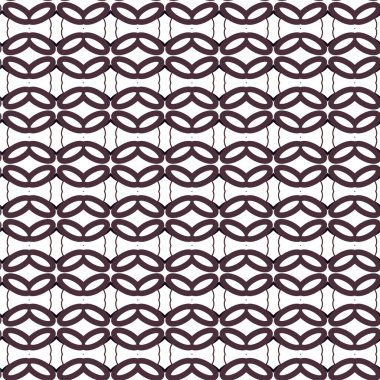 Süslü, soyut, dikişsiz desen, vektör illüstrasyonu