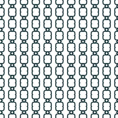 Geometrik soyut dikişsiz desen, vektör illüstrasyonu