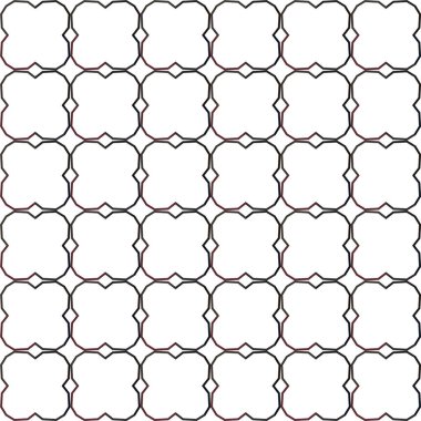 Geometrik soyut dikişsiz desen, vektör illüstrasyonu