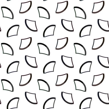 Geometrik soyut dikişsiz desen, vektör illüstrasyonu