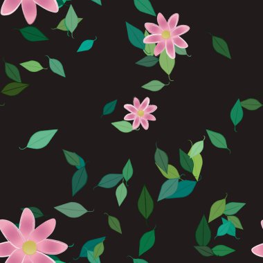 Geometrik soyut dikişsiz desen, vektör illüstrasyonu