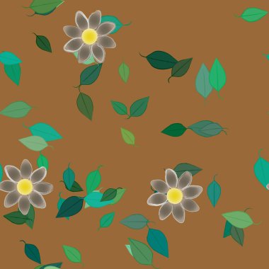 Geometrik soyut dikişsiz desen, vektör illüstrasyonu