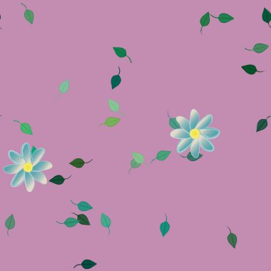 Çiçeksiz arka plan, vektör illüstrasyonu