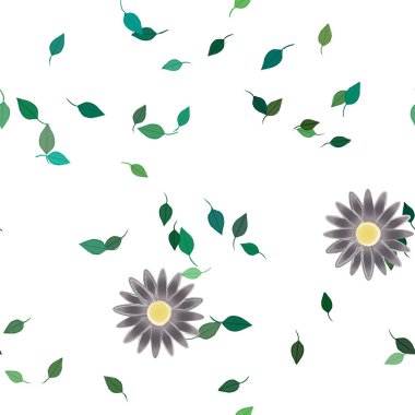 Çiçeksiz arka plan, vektör illüstrasyonu