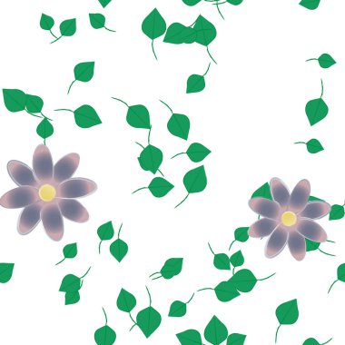 Çiçeksiz arka plan, vektör illüstrasyonu