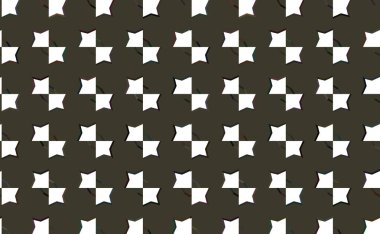 Geometrik soyut dikişsiz desen, vektör illüstrasyonu