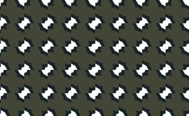 Geometrik soyut dikişsiz desen, vektör illüstrasyonu