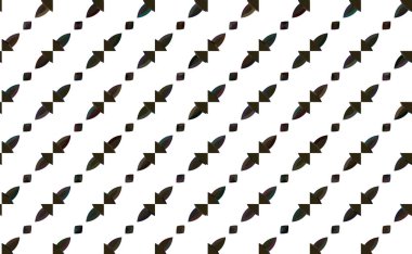 Geometrik soyut dikişsiz desen, vektör illüstrasyonu