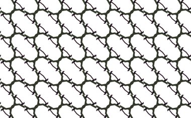 Geometrik soyut dikişsiz desen, vektör illüstrasyonu