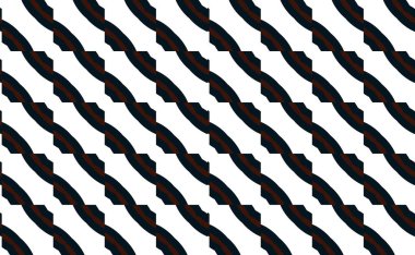 Geometrik soyut dikişsiz desen, vektör illüstrasyonu