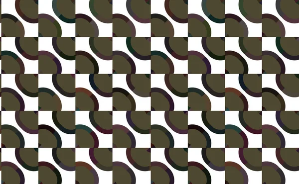几何递归观赏性矢量图案 黑白相间无缝隙设计质感 — 图库矢量图片