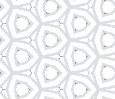 soyut geometrik dikişsiz desen, vektör illüstrasyonu