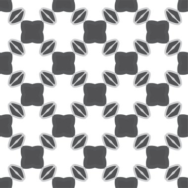 Geometrik soyut dikişsiz desen, vektör illüstrasyonu