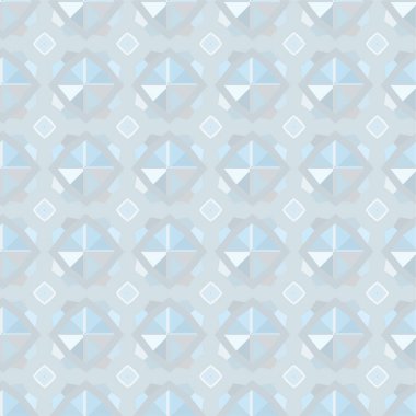 Geometrik soyut dikişsiz desen, vektör illüstrasyonu