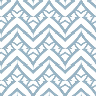 Geometrik soyut dikişsiz desen, vektör illüstrasyonu