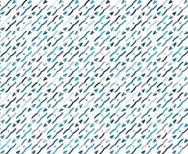 Geometrik soyut dikişsiz desen, vektör illüstrasyonu