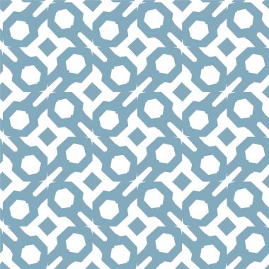 Geometrik yinelenen süs vektör deseni. Kusursuz tasarım dokusu 