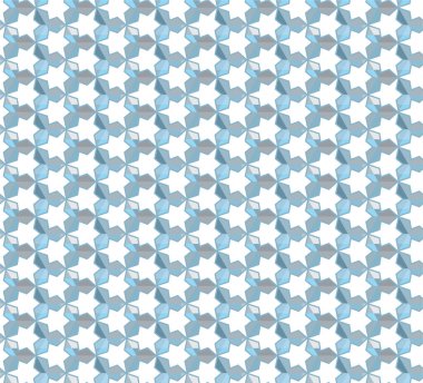 Geometrik soyut dikişsiz desen, vektör illüstrasyonu