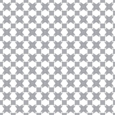 Geometrik soyut dikişsiz desen, vektör illüstrasyonu