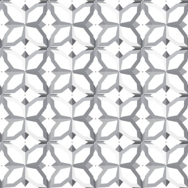 soyut geometrik dikişsiz desen, vektör illüstrasyonu