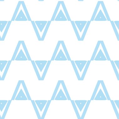 Geometrik soyut dikişsiz desen, vektör illüstrasyonu