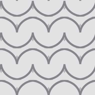 Geometrik şekilli kusursuz desen vektör çizimi