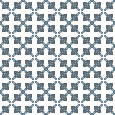 Geometrik soyut dikişsiz desen, vektör illüstrasyonu