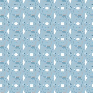 Geometrik soyut dikişsiz desen, vektör illüstrasyonu