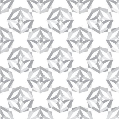 soyut geometrik dikişsiz desen, vektör illüstrasyonu