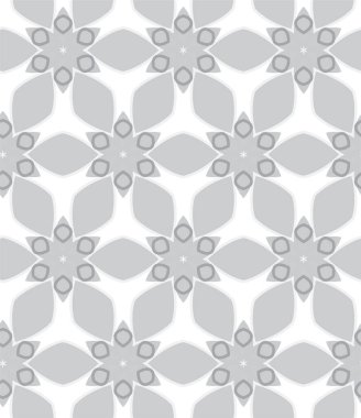 Geometrik soyut dikişsiz desen, vektör illüstrasyonu