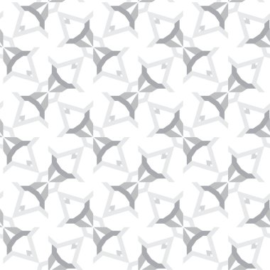 Geometrik soyut dikişsiz desen, vektör illüstrasyonu