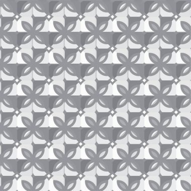 soyut geometrik dikişsiz desen, vektör illüstrasyonu