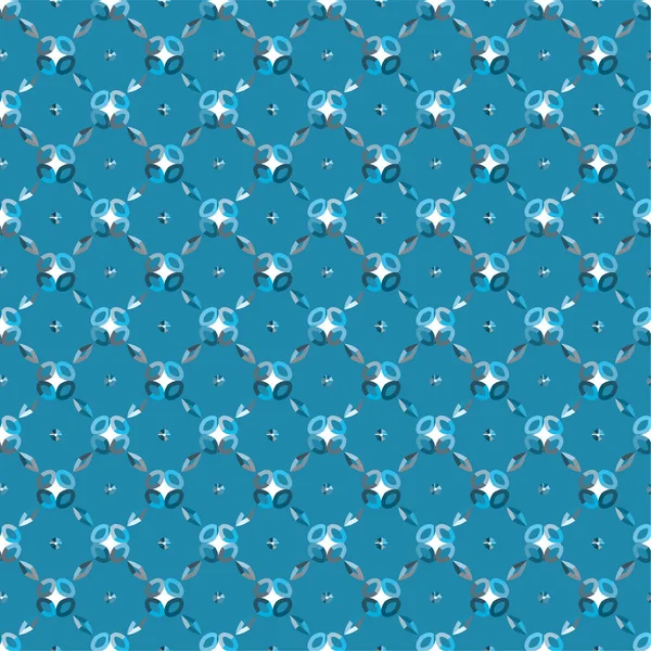 Geometrisch Wiederkehrende Ornamentale Vektormuster Nahtlose Design Textur Mit Pastelltönen — Stockvektor