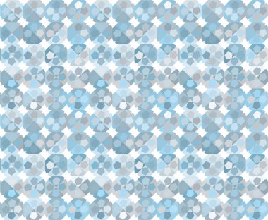 Geometrik soyut dikişsiz desen, vektör illüstrasyonu