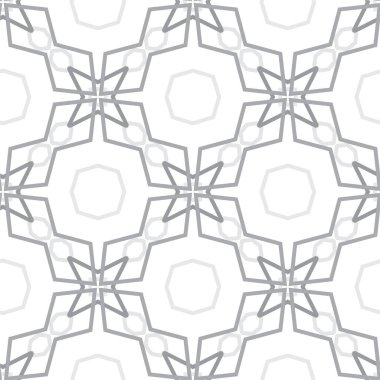 Geometrik soyut dikişsiz desen, vektör illüstrasyonu