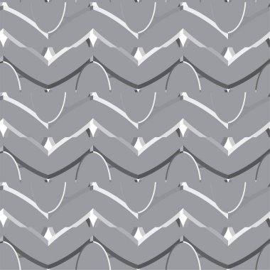 Geometrik soyut dikişsiz desen, vektör illüstrasyonu