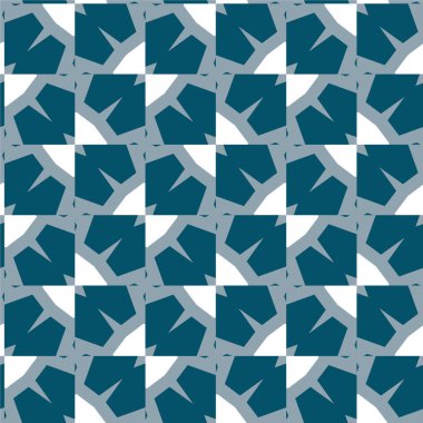 soyut geometrik dikişsiz desen, vektör illüstrasyonu