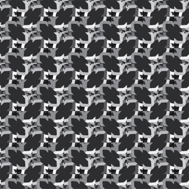 Geometrik soyut dikişsiz desen, vektör illüstrasyonu