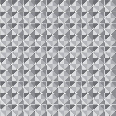 Geometrik soyut dikişsiz desen, vektör illüstrasyonu