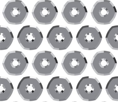 Geometrik soyut dikişsiz desen, vektör illüstrasyonu