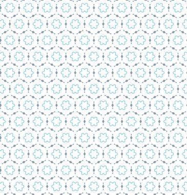 Geometrik soyut dikişsiz desen, vektör illüstrasyonu