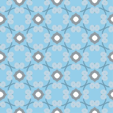 soyut geometrik dikişsiz desen, vektör illüstrasyonu