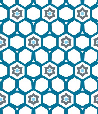 soyut geometrik dikişsiz desen, vektör illüstrasyonu