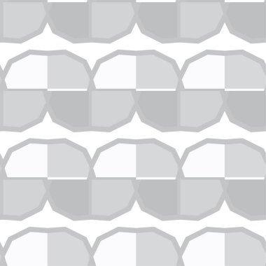 Geometrik soyut dikişsiz desen, vektör illüstrasyonu